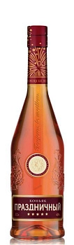 Коньяк Праздничный пятилетний 500 мл