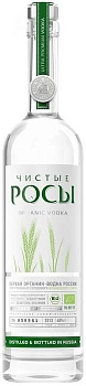 Водка  Чистые Росы 1000 мл