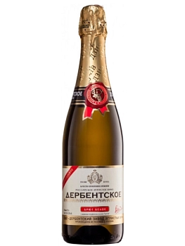 Игристое вино  Российское Дербентское Белое Брют  750 мл