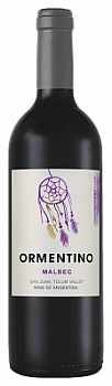Вино Ormentino Malbec Орментино Мальбек кр.сух. 750 мл