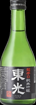Саке  Toko Junmai Ginjo Cho-Karakuchi    Токо Дзюнмай Гиндзё Чо-Каракути 300 мл