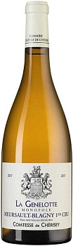 Вино Domaine Comtesse de Cherisey Meursault-Blagny 1er Cru La Genelotte AOC  2019  750 мл
