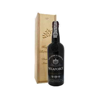 Портвейн  Delaforce Vintage Port  Делафорс  Винтаж Порт 2000 в подарочной упаковке  750  мл