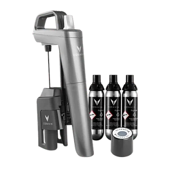 Система для подачи вин по бокалам Coravin Model 6 Коравин Модель 6+ 3 капсулы + игла+пробка