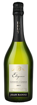 Игристое  вино Cremant de Limoux Jean Babou Brut Elegance 750 мл 12.5%