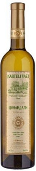 Вино Картули Вази Цинандали 750 мл