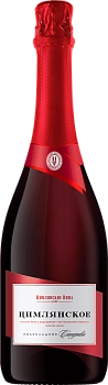Игристое вино Tsymlyanskoe Saperavi Red semi-sweet  750 мл