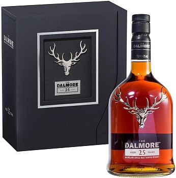 Виски Dalmore 25 Years Old  gift box  700 мл