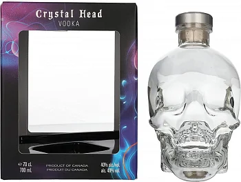 Водка Crystal Head  Кристал Хэд 40% в подарочной коробке  700 мл