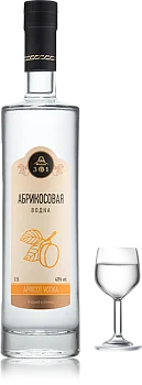 Водка АБРИКОСОВАЯ ТМ А301,  алк.40% 500 мл