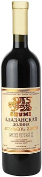 Вино красное полусладкое Шуми Алазанская Долина 750 мл