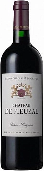 Вино Chateau de Fieuzal Pessac-Leognan AOC Grand Cru Classe  2001 375 мл 13,5%