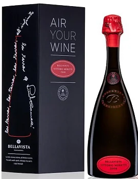 Игристое вино Bellavista Vittorio Moretti Franciacorta DOCG  gift box  2013 1500 мл