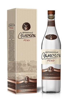 Водка  Деревенский Самогон Рожь в п/у  3000  мл