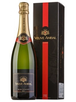 Игристое вино Veuve Ambal  Blanc de Blancs Brut gift box  750 мл