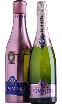 Шампанское Vranken Pommery Monopole Pommery Brut Rose Champagne AOC metal box  750 мл