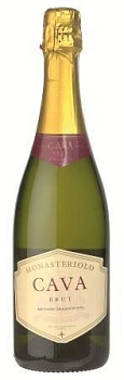 Вино игристое Monasteriolo Cava Brut  750 мл