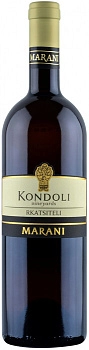 Вино Marani Kondoli  Rkatsiteli   Марани Кондоли  Ркацители  750 мл