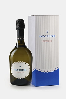 Игристое вино Montefiore Prosecco DOC Brut   Gift Box  750 мл 11%