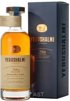 Виски  Yerushalmi Dessert Oak Single Malt  gift box 700 мл  46,3 %