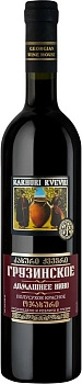 Вино Georgian Wine House  Kakhuri Kvevri  Domashnee Red Semi-Dry  700 мл
