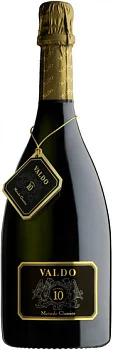 Игристое вино Valdo Numero 10  Metodo Classico Brut Valdobbiadene DOCG  2017 750 мл