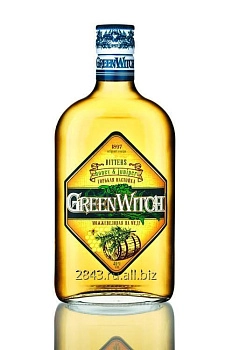 Настойка  горькая  Green Witch Gin   Грин Вич Можжевеловая на меду  500 мл