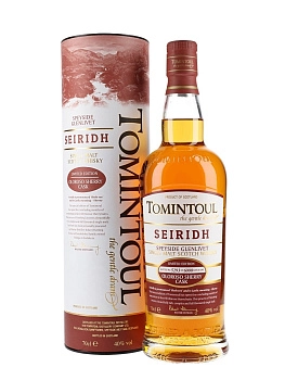 Виски Tomintoul Speyside Glenlivet Seiridh Oloroso Sherry Cask Single Malt Scotch Whisky 3 YO (gift box)     700 мл