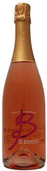 Игристое вино  Cremant de Bordeaux B de Bonhoste Brut  Rose 750 мл