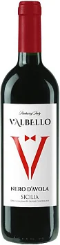 Вино Valbello Nero d'Avola Sicilia   Вальбелло  Неро д'Авола 750 мл