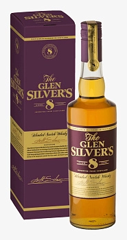 Виски Glen Silver's Blended scotch    8year  700 мл