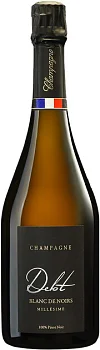 Шампанское Champagne Delot Blanc de Noirs Millesime  2018 750 мл