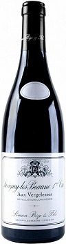 Вино Simon Bize et Fils  Savigny-les-Beaune 1er Cru  Aux Vergelesses  AOC Симон Биз э Фис Савиньи-ле-Бон Премье Крю  О Вержелес  2016 750 мл