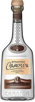 Водка  Деревенский Самогон сухариках из бородинского хлеба  500 мл