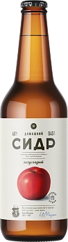 Сидр Ш Домашний Полусладкий  450 мл