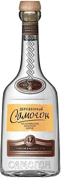 Водка  Деревенский Самогон На алтайском золотом корне  500 мл