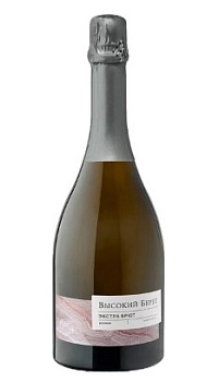 Игристое вино Высокий берег экстра брют розовое 2022 750 мл
