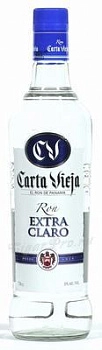 Ром Carta Vieja Extra Claro 1000 мл