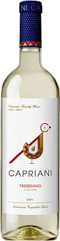 Вино Capriani  Trebbiano Dry  Rubicone IGT    750 мл