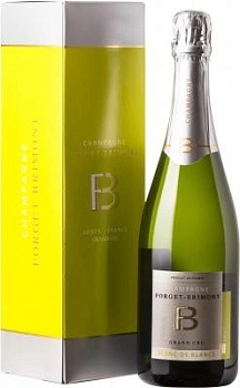 Шампанское Forget-Brimont  Blanc de Blancs Grand Cru in gift box   750 мл