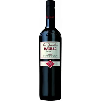 Вино Les Jamelles, Malbec, Pays d'Oc IGP, Ле Жамель Мальбек Пэи д’Ок   750 мл