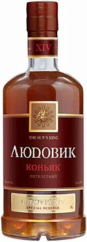 Коньяк   Людовик  5-летний   500 мл.