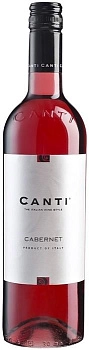 Вино Canti  Cabernet Rose Demi-Sec   2015  750 мл