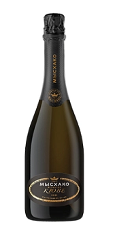 Игристое вино Мысхако  Кюве белое полусладкое  750 мл