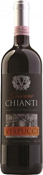 Вино Vespucci Chianti DOCG Веспуччи Кьянти 2021 750 мл