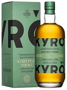 Виски  Kyro Peat Smoke Rye  gift box  700 мл  47,2%