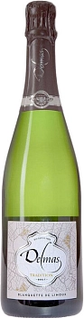 Игристое вино Delmas  Tradition Brut Blanquette de Limoux AOC 2021 750 мл