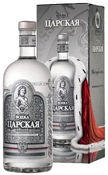Водка  Царская Оригинальная Кошерная     подарочная упаковка  1750 мл