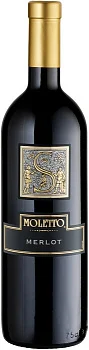 Вино Moletto Merlot Piave DOC  Молетто Мерло 750 мл