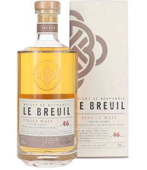 Виски Le Breuil Single Malt Finition Tourbe 700 мл 40%